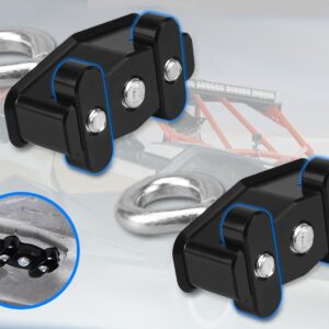 Ensemble de deux ancrages d’arrimage pour Can-Am avec porte-bagages en plastique